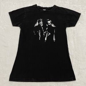 Vintage Y2K The Boondock Saints T- Shirt Women's Junior's Size Small Black White